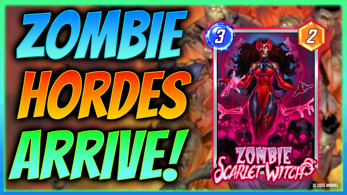 Rrrruuuaaaaggh… ZombiesGoNomNom is here to bring the newest Marvel Snap season, Undead Horde, to life!