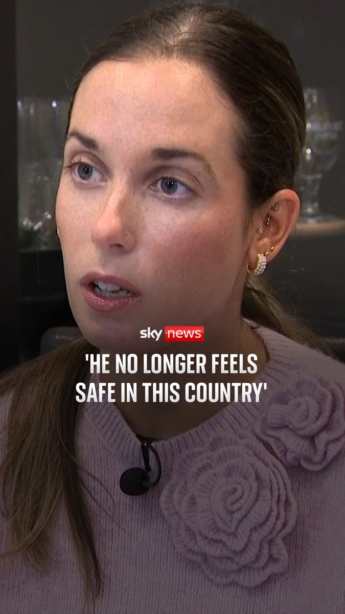 Yoni Finlay, a man injured in the attack on a synagogue in Manchester last week, reportedly doesn't feel safe in the country and is questioning his future here, his ex-wife, Naomi Finlay, has told Sky News in an exclusive interview. 🔗 Read more:
