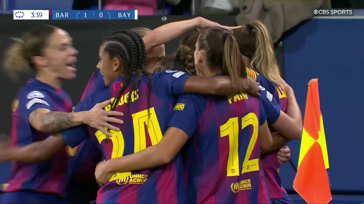 Alexia Putellas is already on one in the Champions League 😯 (via W Golazo)