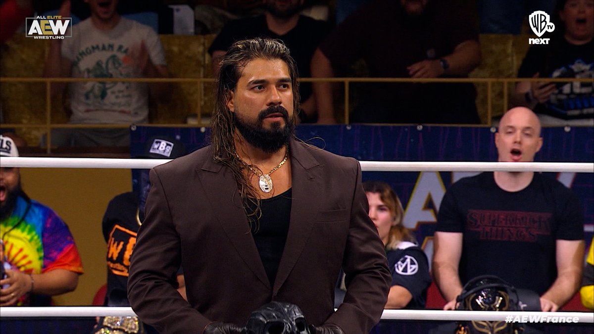 Andrade El Idolo est de retour chez #AEW ! | “EL IDOLO” ANDRADE 🎙️ Norbert Feuillan - Alain Mistrangélo | #AEWFrance #AEWDynamite