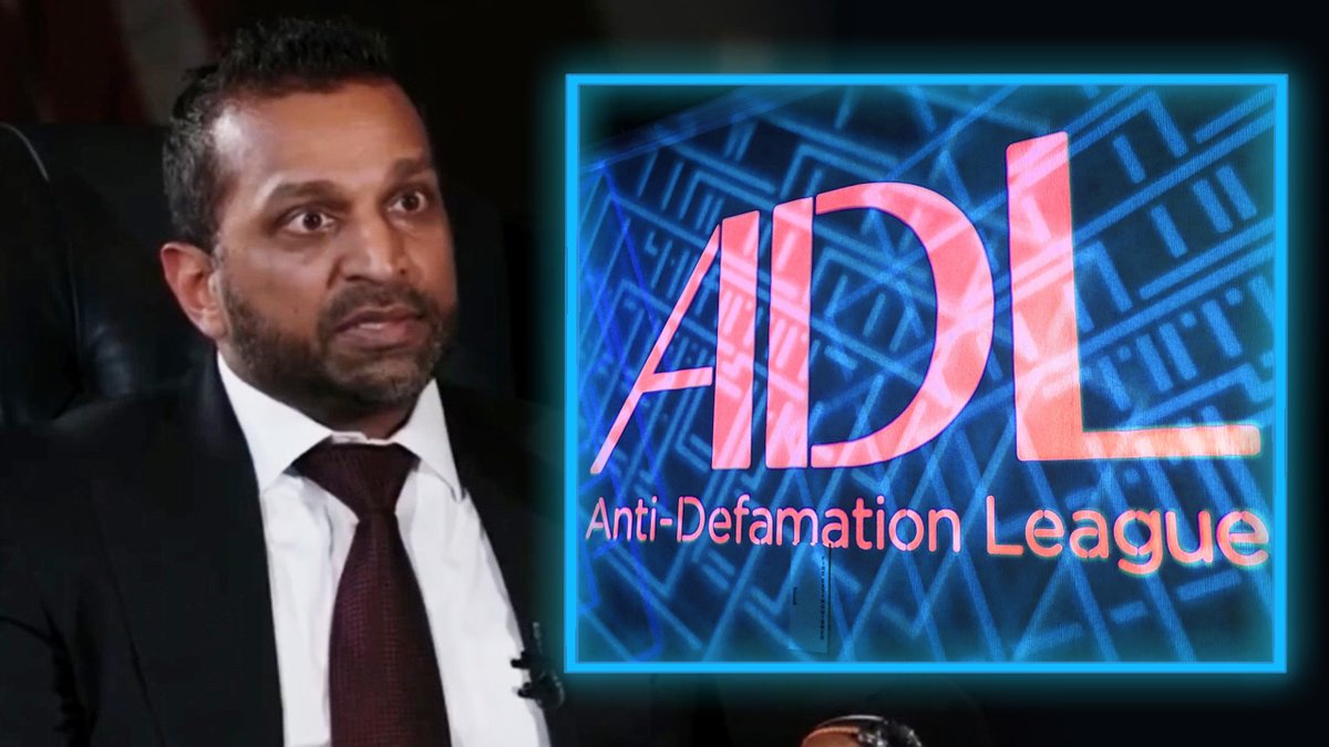 VIDEO: "When Word Got Out That I Was About To Kick The ADL Out, Do You Know Who Called? The Lobbyists For ADL, Begging For A Phone Call, And I Said, 'No!'" Kash Patel Reveals What Led Him To Breaking Off The FBI's Strong Connection To The Anti-Defamation League PLUS, Alex Jones Shares A Collection Of Anti-White Propaganda Pushed By The ADL, SPLC, & Other Leftist Political Front Groups