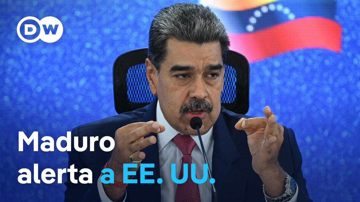 Maduro acusa a "terroristas locales" de planear ataque contra la embajada de EE. UU. en Caracas #Venezuela aseguró haber frustrado un atentado contra la embajada de #EstadosUnidos en Caracas, que según el presidente Nicolás Maduro buscaba provocar violencia contra su país en medio de crecientes tensiones con Washington. Maduro afirmó que los responsables del plan, una "grupo terrorista local", siguen prófugos, pero se encuentran en el país y son perseguidos por las autoridades. Las relaciones entre Venezuela y Estados Unidos se han deteriorado aún más en las últimas semanas, tras acusaciones de narcotráfico por parte de Washington. El presidente #DonaldTrump afirmó que fuerzas estadounidenses atacaron varias embarcaciones en el Caribe supuestamente cargadas con drogas, causando más de 20 muertos. /ab