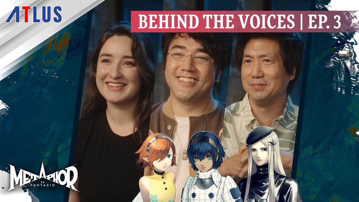 Fantasy lives on 📖✨ Watch the final episode of the Metaphor: ReFantazio Behind the Voices interview series - featuring the fantastic voice actors for the Protagonist, Gallica, and More - now! ➡️