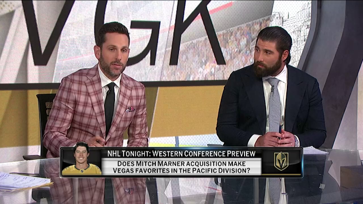 "I think they're going to run away with the Pacific [Division]." -jason demers With the addition of Mitch Marner, the Vegas Golden Knights are looking as dangerous as ever! 😤 #NHLFaceOff