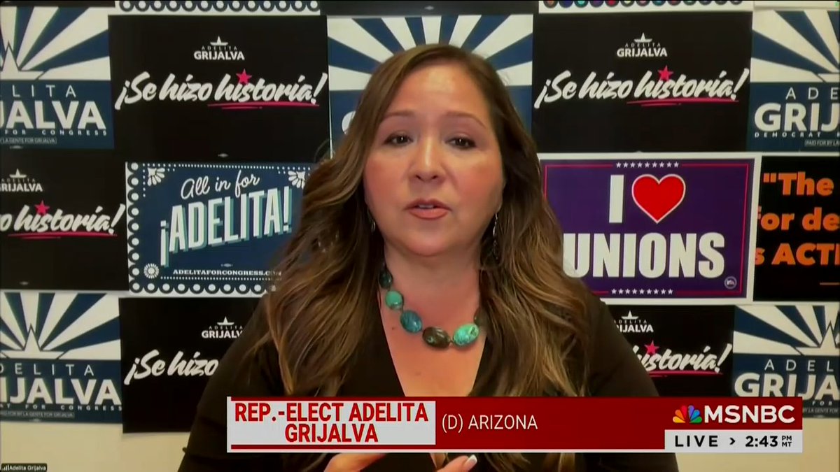 Rep-elect Adelita Grijalva: The bedrock of our democracy is free, unobstructed elections. If Speaker Johnson believes this, as I do, he will quit toying with our democratic process and swear me in.