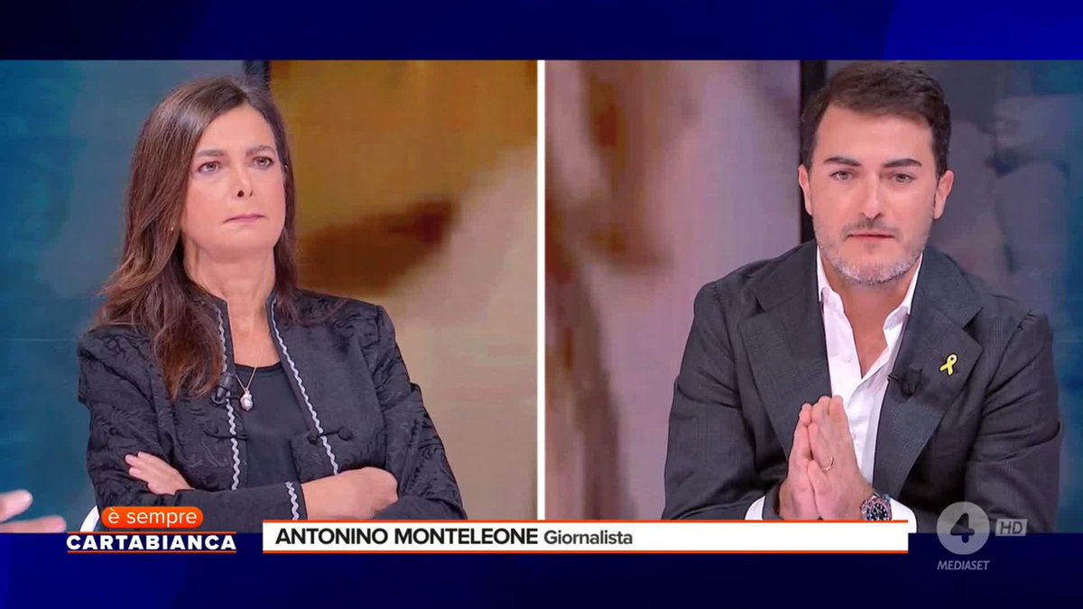 "Il genocidio lo fa l'intenzione. La Corte Internazionale di Giustizia ha detto che è plausibile che la popolazione palestinese rientri nell'applicazione della convenzione sul genocidio" Antonino Monteleone a #ÈsempreCartabianca