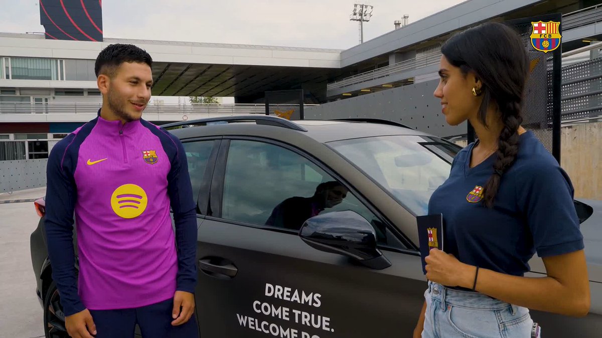 👀 Como se enteró Roony de su fichaje por el Barça CUPRA