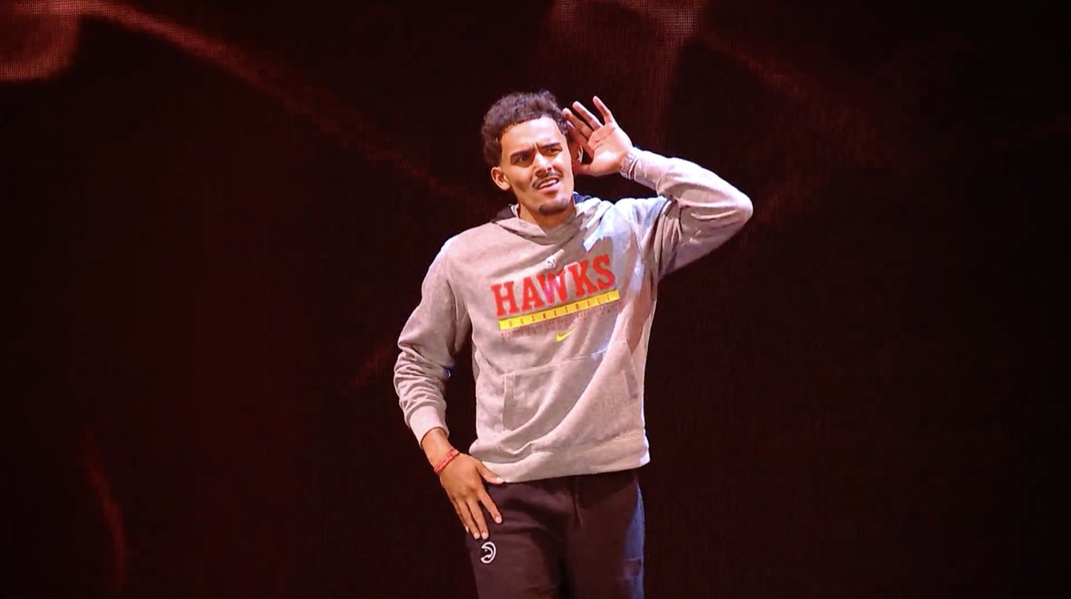 Never forget that time Trae Young showed up at WWE SmackDown at Madison Square Garden and got thrown out for attacking Rey Mysterio 😂