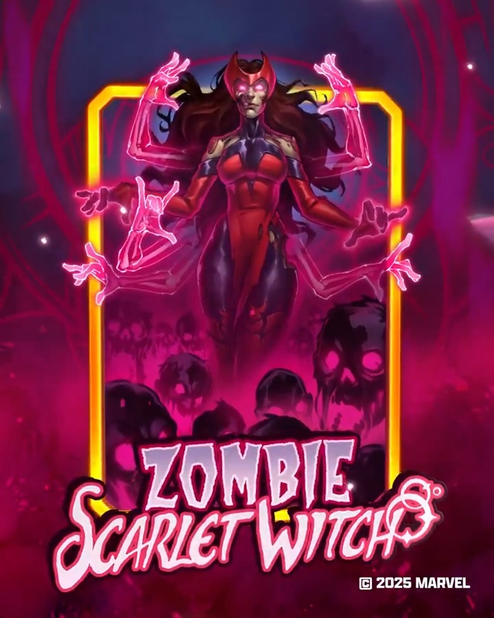 When magic meets mayhem… and a bit of decay. Get Zombie Scarlet Witch in the Undead Horde Season Pass, plus exclusive cosmetics and rewards.