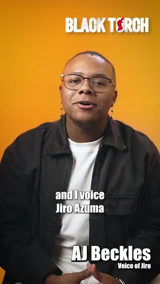#BLACKTORCH HAS A CAT 🐈⬛ Jiro VA AJ Beckles talks about the "amaaaazing" upcoming anime