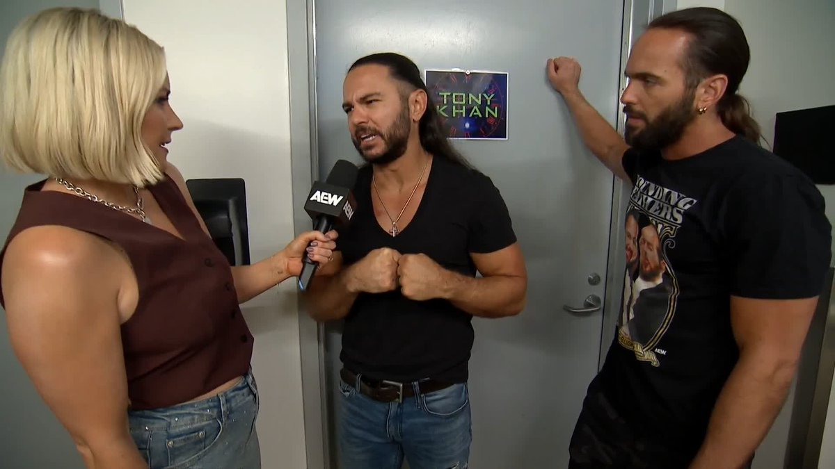 Money troubles or not, the Matt & Nick Jackson have bigger issues to handle... starting with Jurassic Express. Watch #AEWDynamite Title Tuesday LIVE on TBS & HBO Max