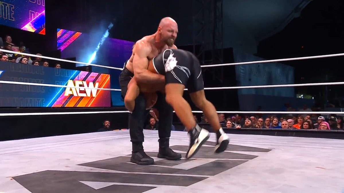 So this went up against the Hardy Boyz? Yikes 😂😂 #AEWDynamite