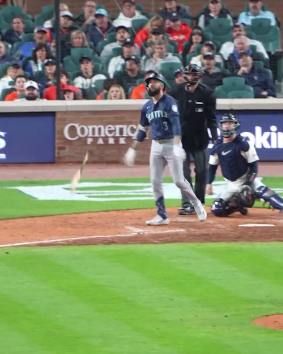 J.P. Crawford dropped that bat right away 😮‍💨 #ALDS