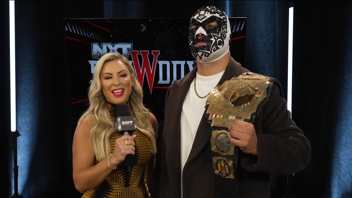 While Wagner3G has his sights set on “All Ego” Ethan Page, the Lucha Libre AAA Worldwide Latin American Champion got a nice introduction to King... 😅 Tavion Heights WWE