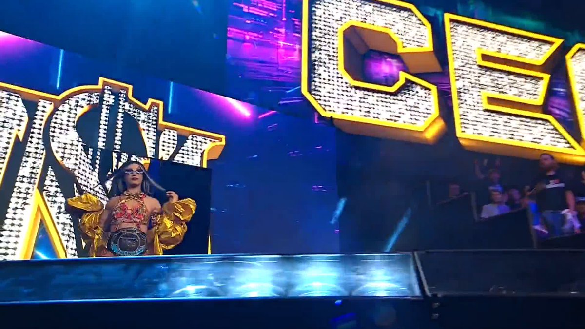 C-E-O! C-E-O! Último Moné is ready to defend her TBS Championship at @DailysPlace! Watch #AEWDynamite Title Tuesday LIVE on TBS & HBO Max