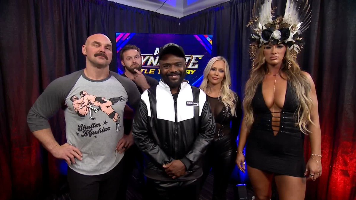 FTR, MEGAN BAYNE ⚡️ メーガン・ベーン, and Penelope Ford fire back at Willow Nightingale and JetSpeed ahead of their showdown at #AEWCollision! Watch #AEWDynamite Title Tuesday LIVE on TBS & HBO Max