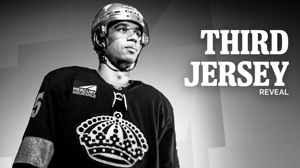Yes the Los Angeles Kings just warmed up in their home unis, posted a pretaped fake video from the tunnel in their normal getup and surprise dropped a third jersey at puck drop of opening night. Sickest jersey reveal ever