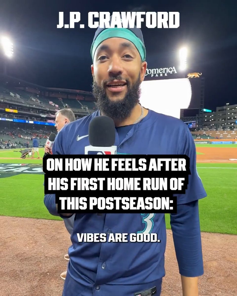 J.P. Crawford and the Seattle Mariners are on the precipice of their first ALCS appearance since 2001!