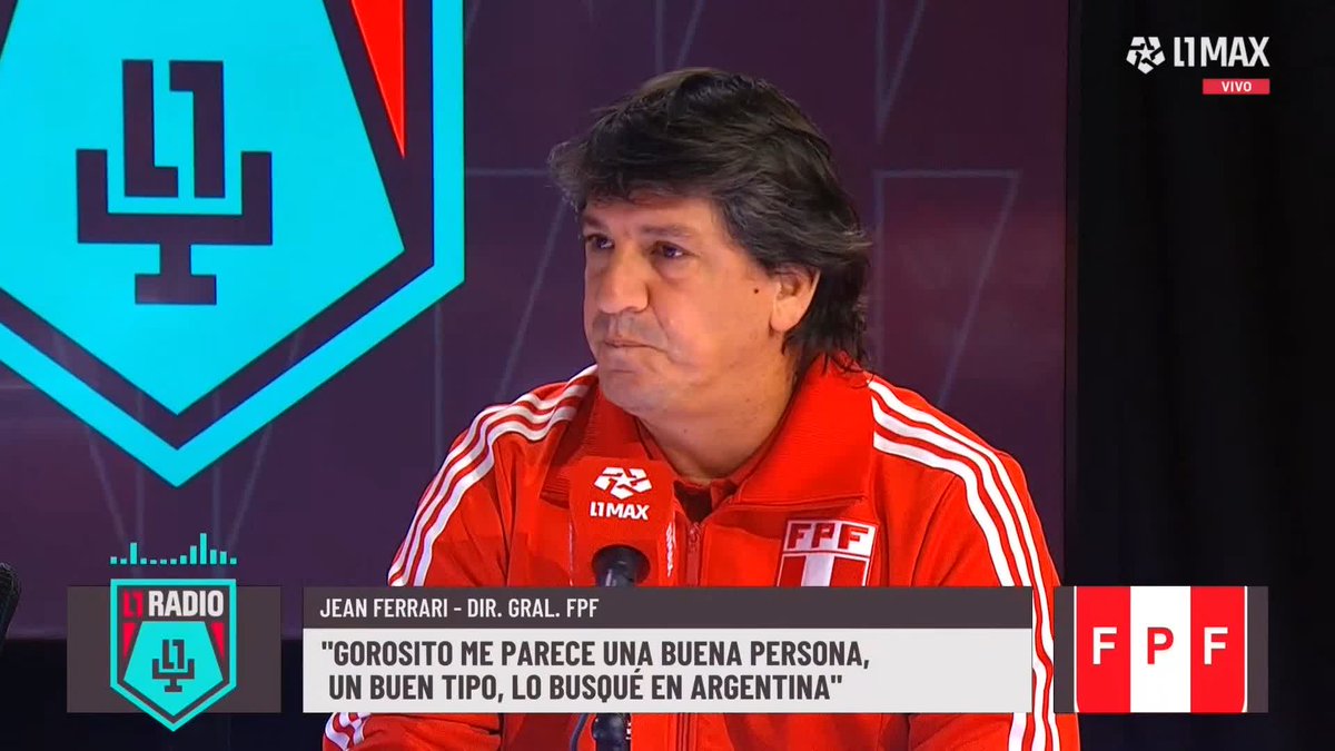 🎙️Jean Ferrari: "No he considerado a Fabián (Bustos) porque no calza en el perfil. Para el tema de la 'U' calzaba. Desde el sistema, hay una separación" #L1Radio 📺 Conoce cómo ver L1MAX en vivo 👉