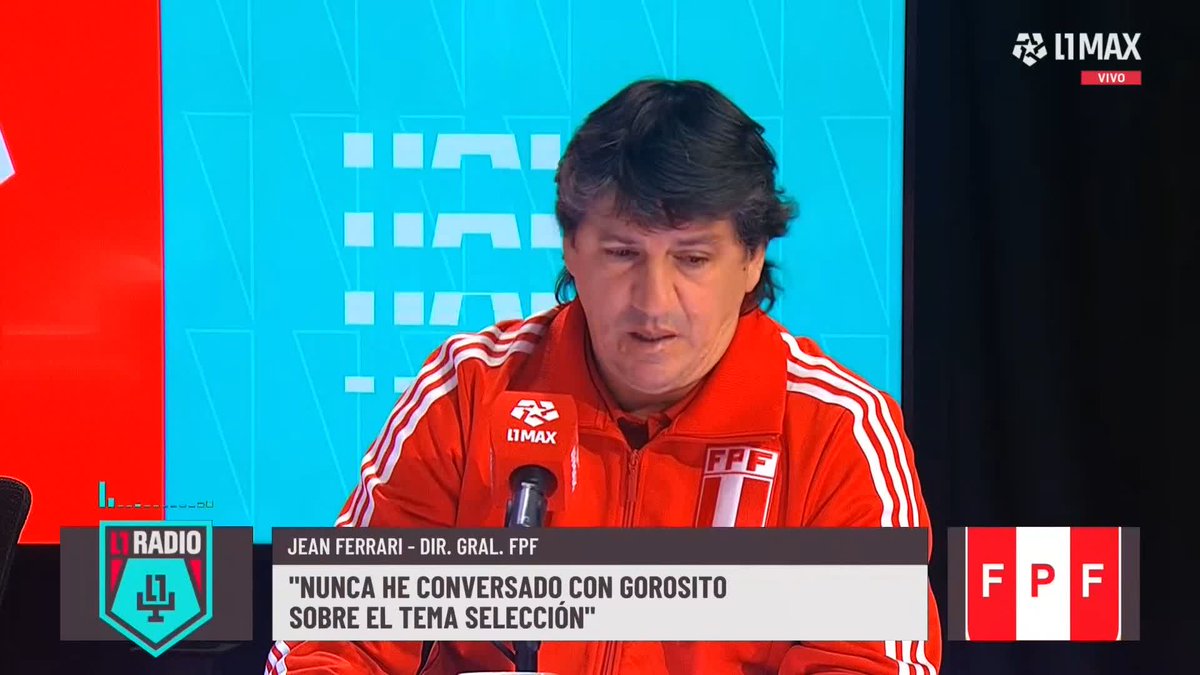 🎙️Jean Ferrari: "Gareca no está dentro de las posibilidades de volver a la selección. Estoy buscando otro perfil. Hoy necesitamos una amplitud de jugadores y eso no te da Ricardo" #L1Radio 📺 Conoce cómo ver L1MAX en vivo 👉