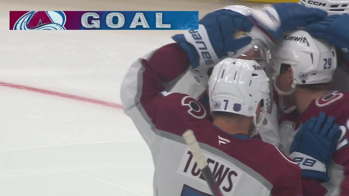 What a play by MacKinnon to set up Necas 🔥