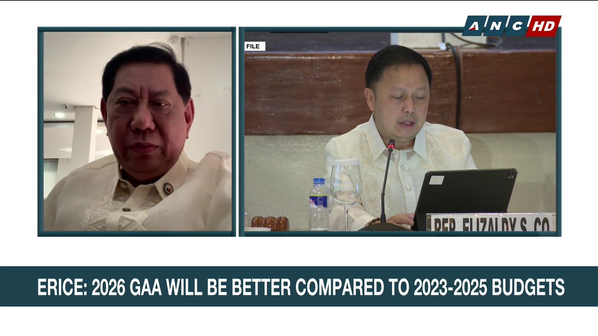 Second District Caloocan Rep. Edgar Erice says former Ako-Bicol Party-list Zaldy Co could not have acted without the "blessing" of the Senate, noting that Co was 'powerful' in the 19th Congress and was tolerated by both chambers. #ANCHeadstart