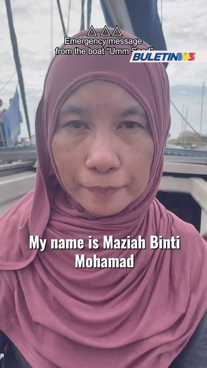 MISI FFC-TMTG | Dr Maziah disahkan ditahan tentera Israel menerusi video SOS yang dikeluarkan FFC. #BuletinTV3 #BeritaTerkini #GSF #FFC #TMTG #Palestin #FreedomFlotillaCoalition #SaveGaza #FreePalestine #ThousandMadleens