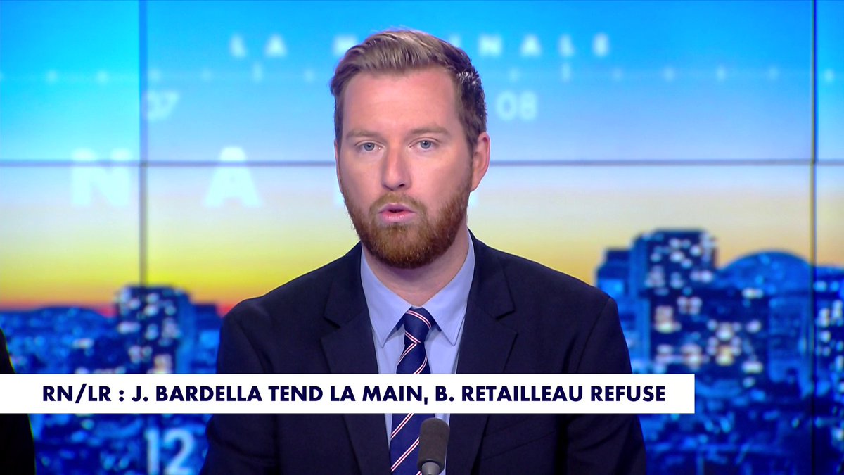 L'édito de Thomas Bonnet : «RN/LR : Jordan Bardella tend la main, Bruno Retailleau refuse» dans #LaMatinale