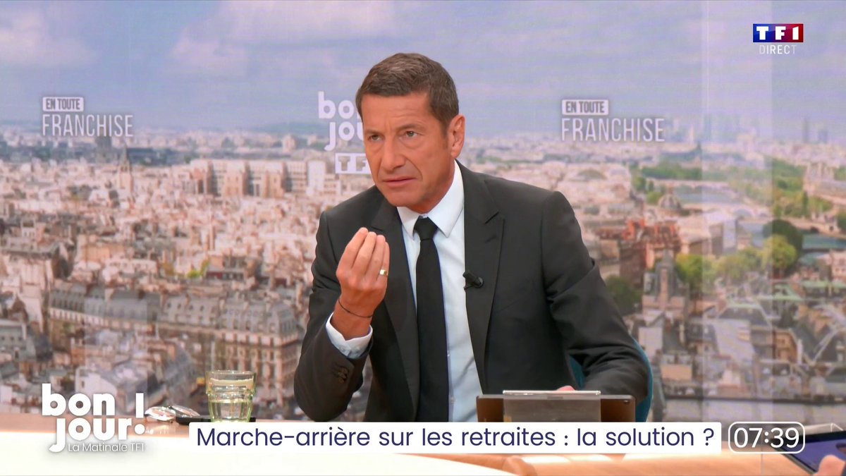 Pour Les Républicains, "l'enjeu aujourd'hui c'est d'être une alternative puissante (...) Il ne faut pas se fourvoyer en en devenant la rustine, la béquille de ce que nous combattons depuis 10 ans", David Lisnard dans #BonjourLaMatinaleTF1