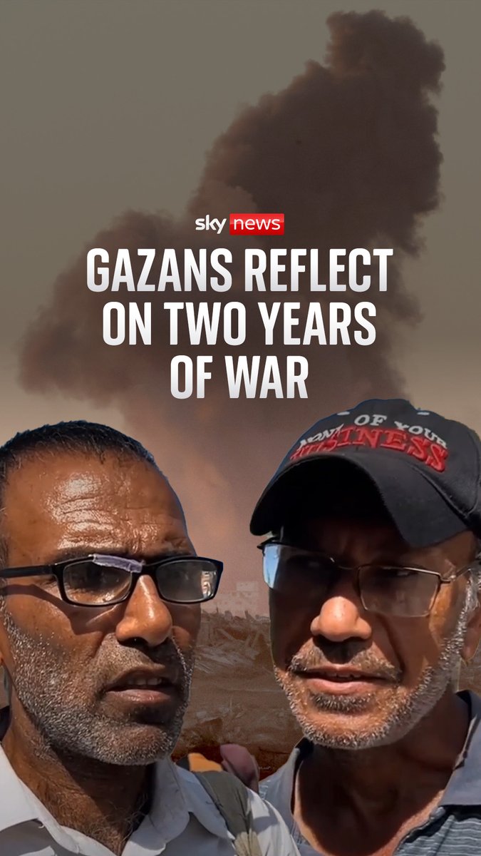 'I wish 7 October never happened' Speaking to a local journalist, displaced Gazans reflect on life since 7 October 2023 ⬇️ Gaza latest 🔗