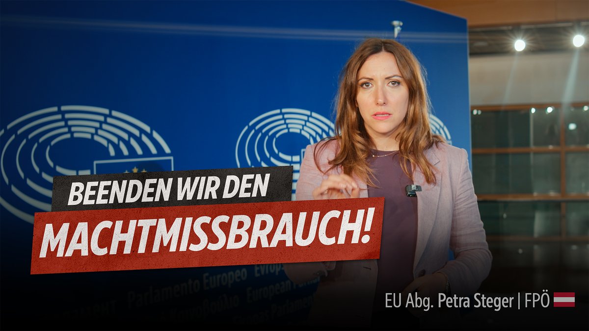 Ursula von der Leyen steht vor einem Misstrauensvotum – eingebracht von uns Patrioten. Ihre Kommission handelt ohne Mandat, umgeht die Parlamente, verschiebt Milliarden und spaltet Europa. Während Betriebe abwandern und die Menschen kaum mehr über die Runden kommen, fließt Geld in Ideologie, Bürokratie und Migration. Von der Leyen verteidigt nicht Europas Grenzen, sondern ihre Macht in Brüssel. Verträge werden im Geheimen abgeschlossen, die Meinungsfreiheit ist auf dem Rückzug und das Netz wird zensiert. Wir sagen: Es reicht! Europa braucht endlich Sicherheit, Souveränität und echte Demokratie – und keine Kommission, die nur sich selbst dient.