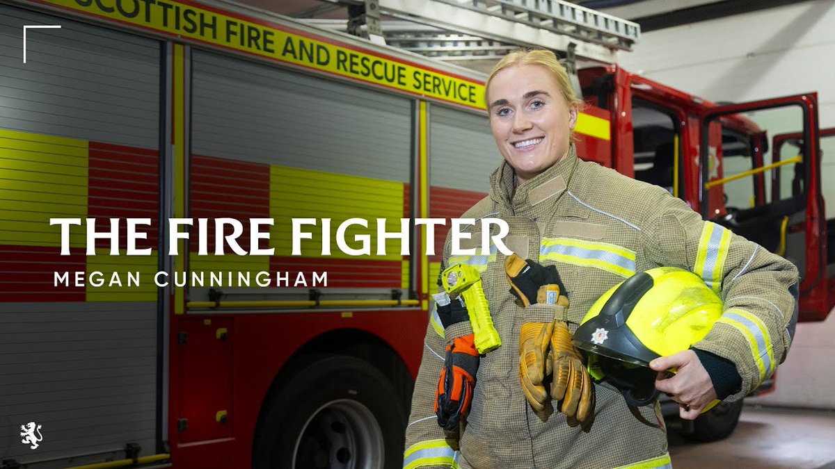 🚒 Megan Cunningham | The Fire Fighter Episode 2 of Megan Cunningham's story focuses on her journey in the fire brigade and how she manages to balance her work life with football. 📲 Find out more | | #SheCanSheWill