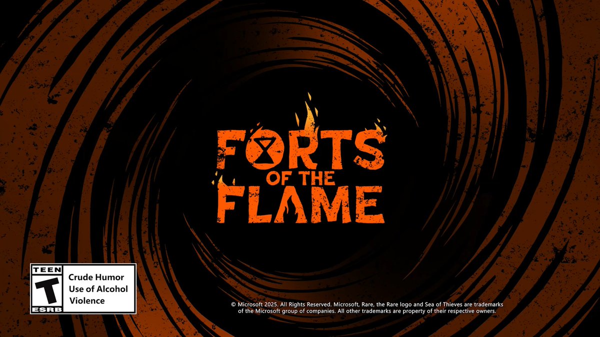 Get a preview of the relentless drums and whirling strings that await on Reaper Fortresses next week with the latest addition to the Sea of Thieves soundtrack, 'Forts of the Flame'! Available to stream or buy now from your platform of choice. 🎶