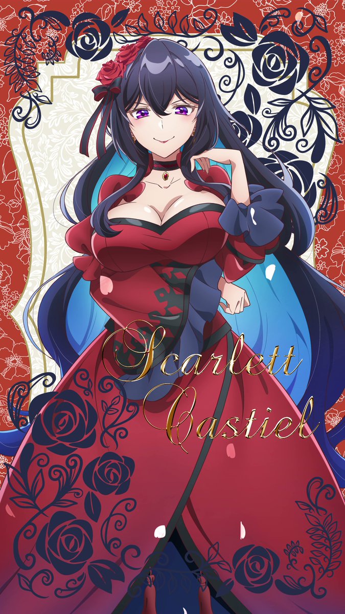 🌹━━━━━━━━━━━━🌹 #エリスの聖杯 キャラクターボイス公開 🌹━━━━━━━━━━━━🌹 スカーレット（cv. #鈴代紗弓）の キャラクターボイスを公開✨ 本編でのスカーレットの活躍をお楽しみに！ TVアニメ『エリスの聖杯』は、 TBS系28局・BS11にて2026年1月から全国放送開始！