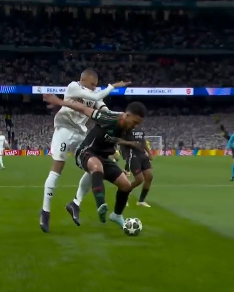 Saliba 😮‍💨 #UCL