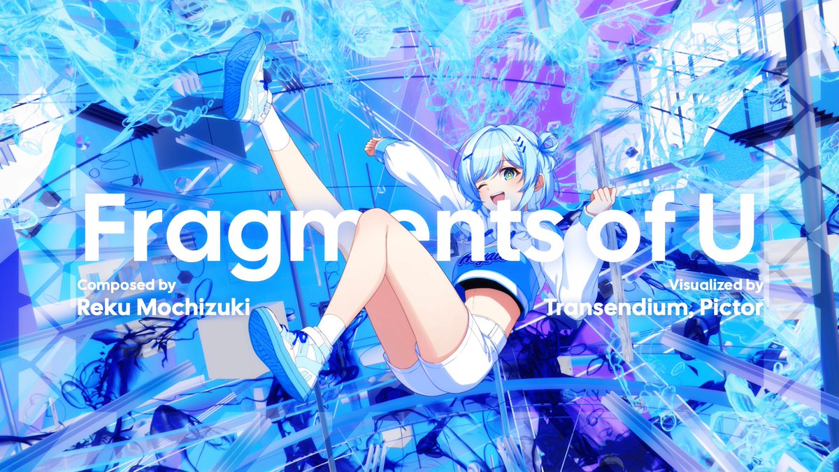 【 新曲 / NEW SONG 】 ✧︎ Fragments of U ✧︎ from "EZ2ON REBOOT : R" Lucent Soirée Music Pack Composed by Reku Mochizuki Visualized by Transendium, Pictor Full : #EZ2ON EZ2ON