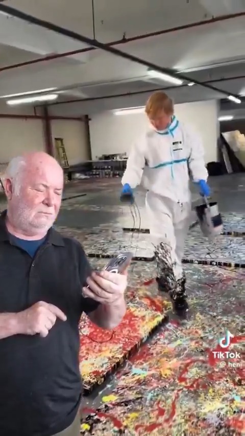 Ed Sheeran, Jackson Pollock tarzında soyut dışavurumcu resimler yapıyormuş. Resimlerden elde ettiği geliri, müzik eğitimi veren vakfına bağışlıyormuş. Bunun üzerine, “Bu sanat mı yoksa dekorasyon mu?” tartışmaları da kızışmış. Mackenzie Thorpe’un açıklamalarını beğendim.