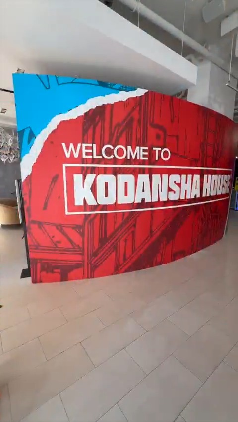 KODANSHA HOUSE opened in SoHo, New York City the other day! We prepped for this pop-up event for a whole year. Local fans can come and enjoy everything that’s great about manga culture until October 19 EDT! #KODANSHAHOUSE Kodansha USA