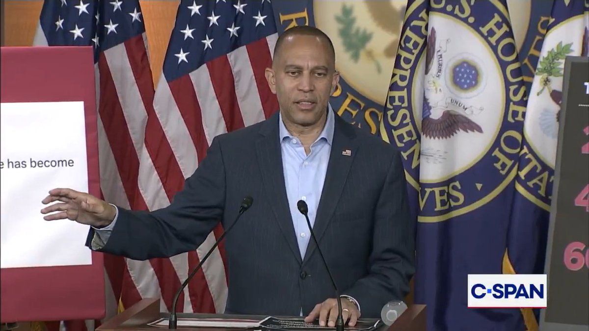 Rep. Hakeem Jeffries: "The law is clear. Every single furloughed federal employee is entitled to back pay. Period full stop. The law is clear, and we will make sure that that law is followed."
