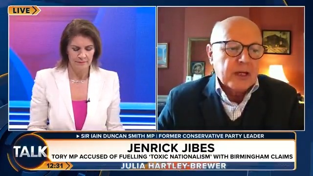 Former Tory leader Sir Iain Duncan Smith says figures in Reform UK keep asking for his help. "Reform is very good at telling everybody they agree with them, and they hate everything. What they're not very good at is telling them how we get there." Julia Hartley-Brewer