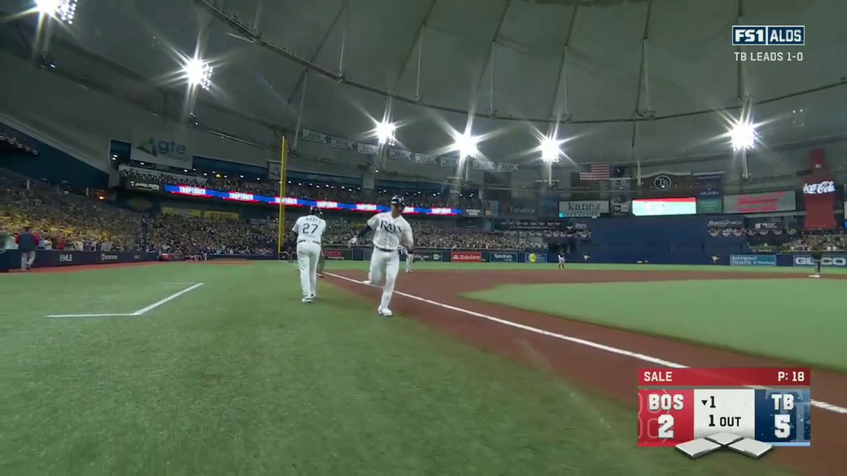 On this day in 2021, Jordan Luplow hits a grand slam in Game 2 of the ALDS