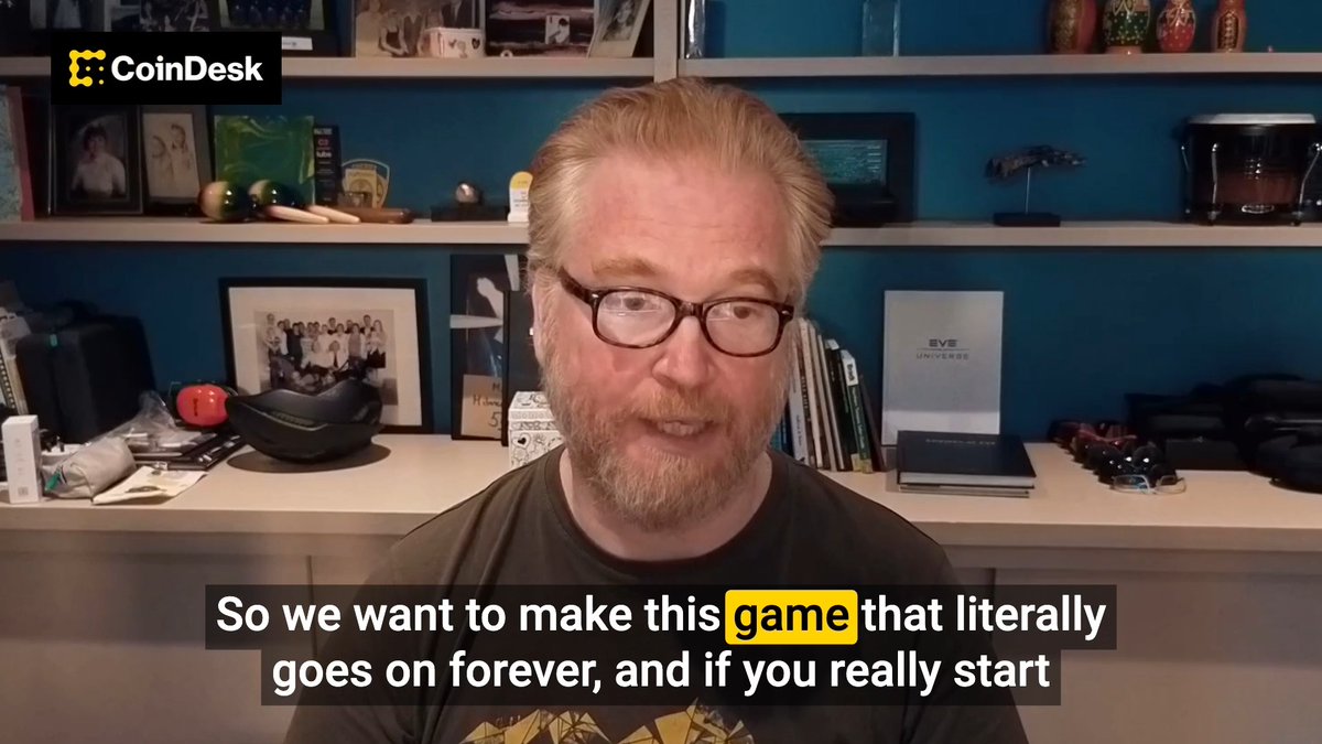 🕹️ EXCLUSIVE: @CCPGames' CEO FC Hellmar discusses the launch of EVE Frontier on Sui, explaining why decentralization is essential for making a game that lasts "forever." Thank you Midnight 👋 for being a sponsor of CoinDesk media network.