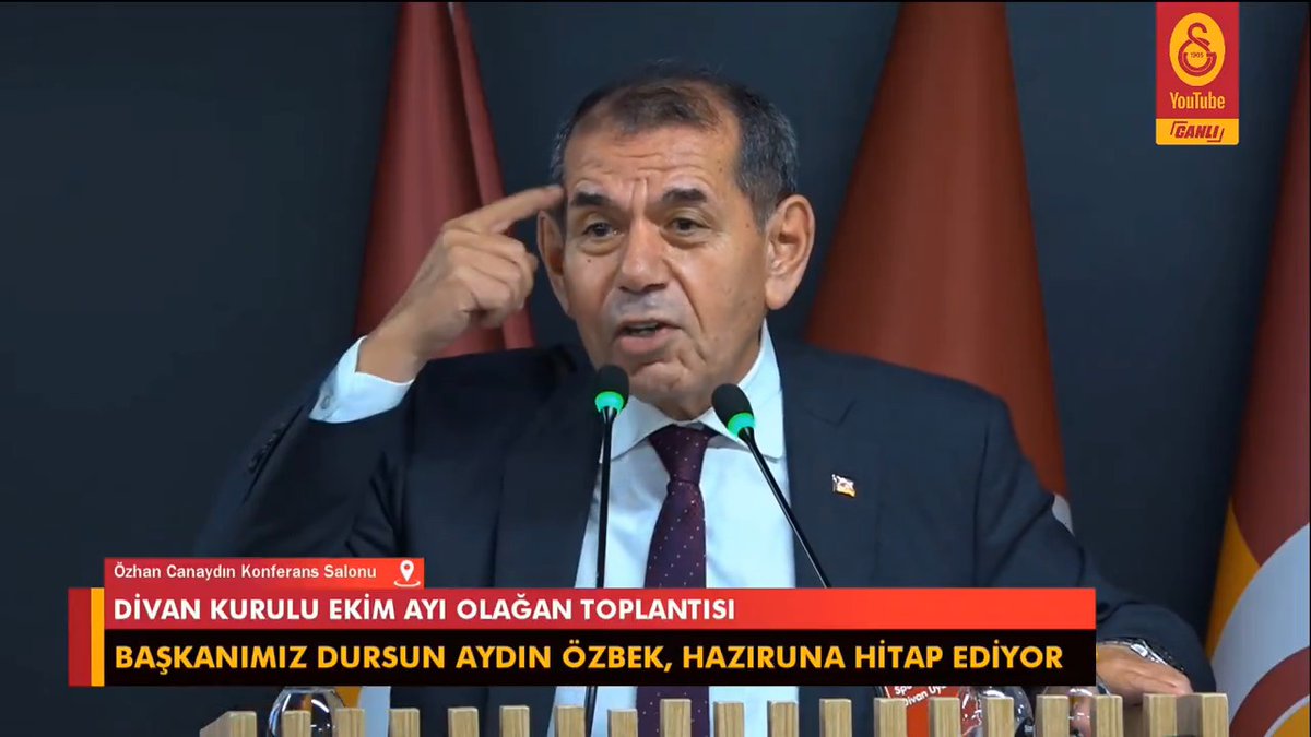 Dursun Özbek: "Galatasaray Adası satılamaz! Galatasaray Adası'nı kimse satamaz. Bunu kafanıza yazın."