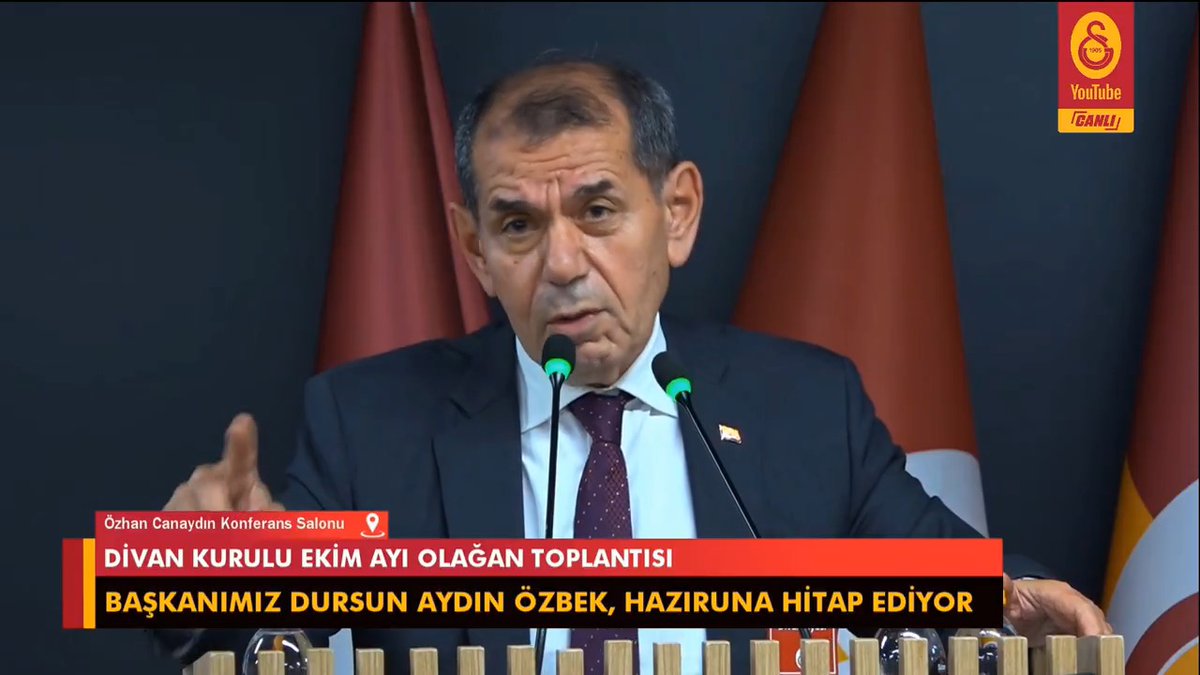 Dursun Özbek'ten Eşref Hamamcıoğlu'na: "Yaptıklarımıza 'ninni' demek, kimsenin harcı değildir!"