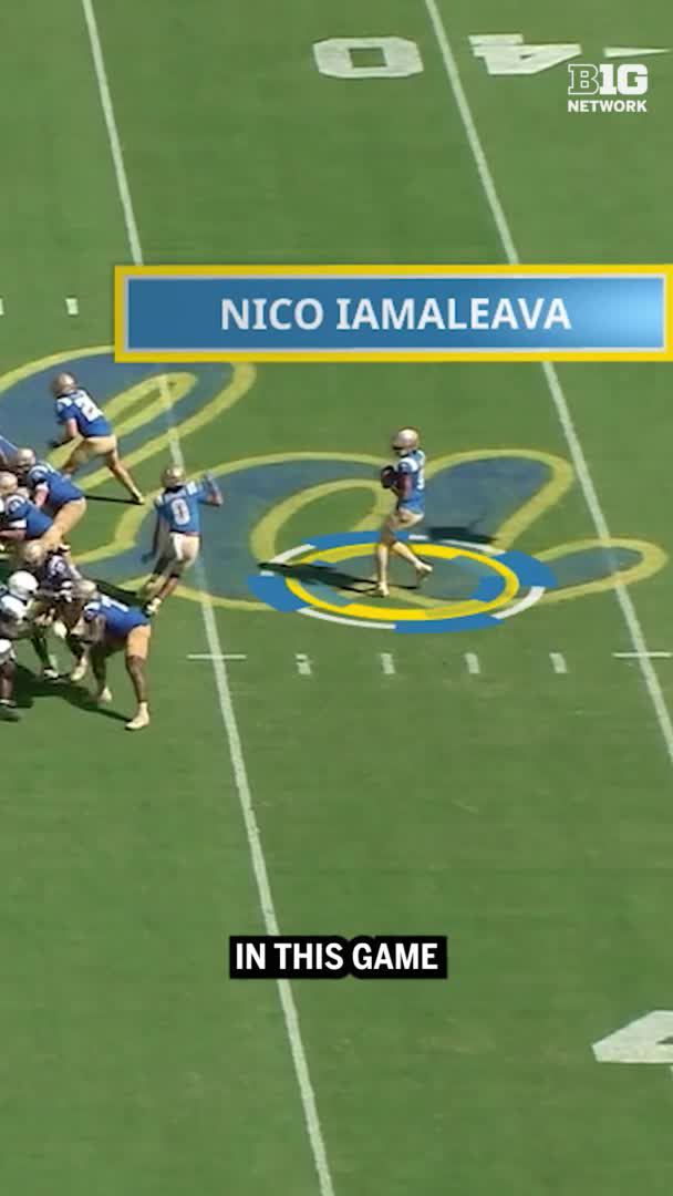 "This might be the best throw of 2025." 🎯 Urban Meyer spotlights his favorite Nico Iamaleava plays from UCLA Football's win over Penn State