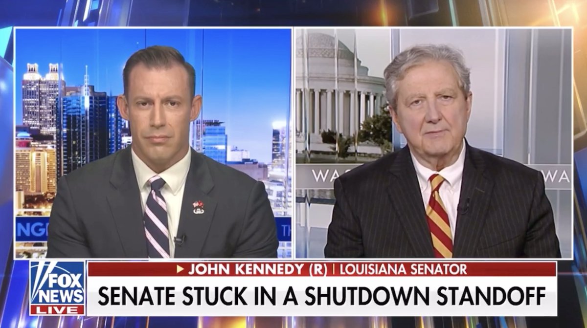When the budget expired, Republicans voted to extend the current budget while we negotiate a new one. Democrats, on the other hand, said, “We’ll shut down government unless you give us $1.5 TRILLION, and we’ll tell you how to spend it.” That’s why we’re in a shutdown.