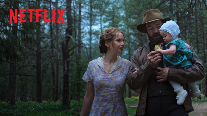 'Sueños de trenes', un viaje emocional por la América del siglo XX. Protagonizada por Joel Edgerton, Felicity Jones, Kerry Condon y William H. Macy, llega el 21 de noviembre a Netflix.