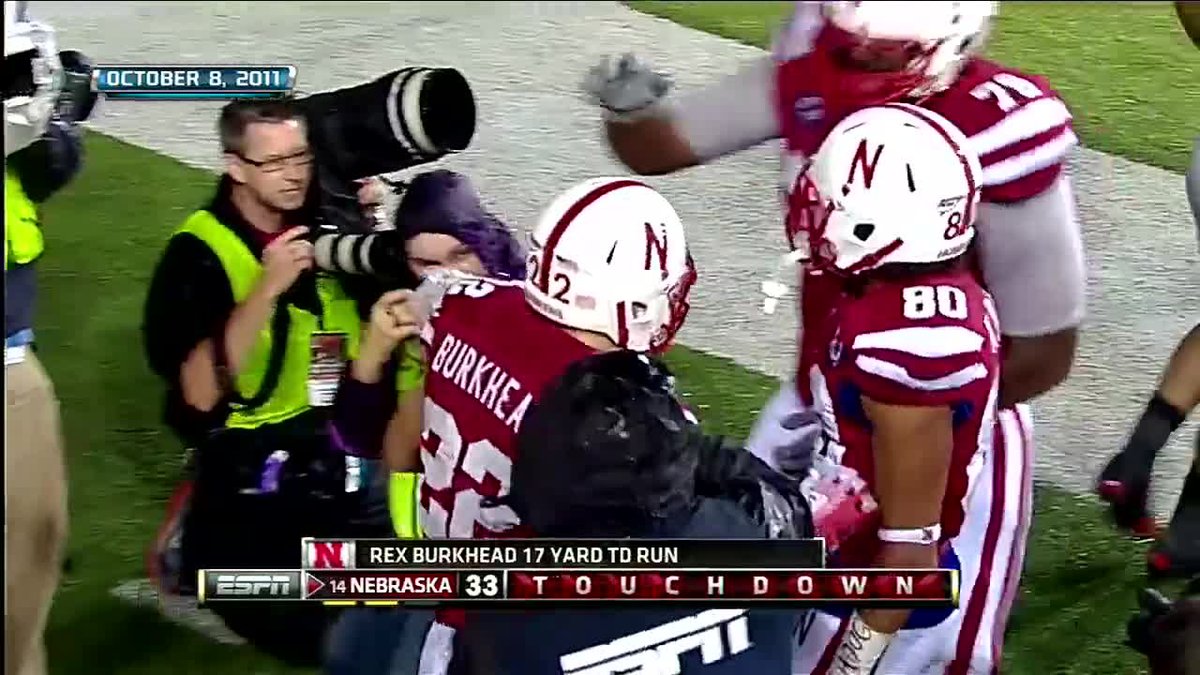 History for the Huskers 🎈 #OTD in 2011, Nebraska Football erased a 21-point deficit to beat Ohio State for its first Big Ten Conference win.