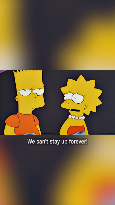 Stay awake, whatever you do, stay awake! #TreeHouseOfHorror VI Stream #TheSimpsons on Disney+! | S7E6