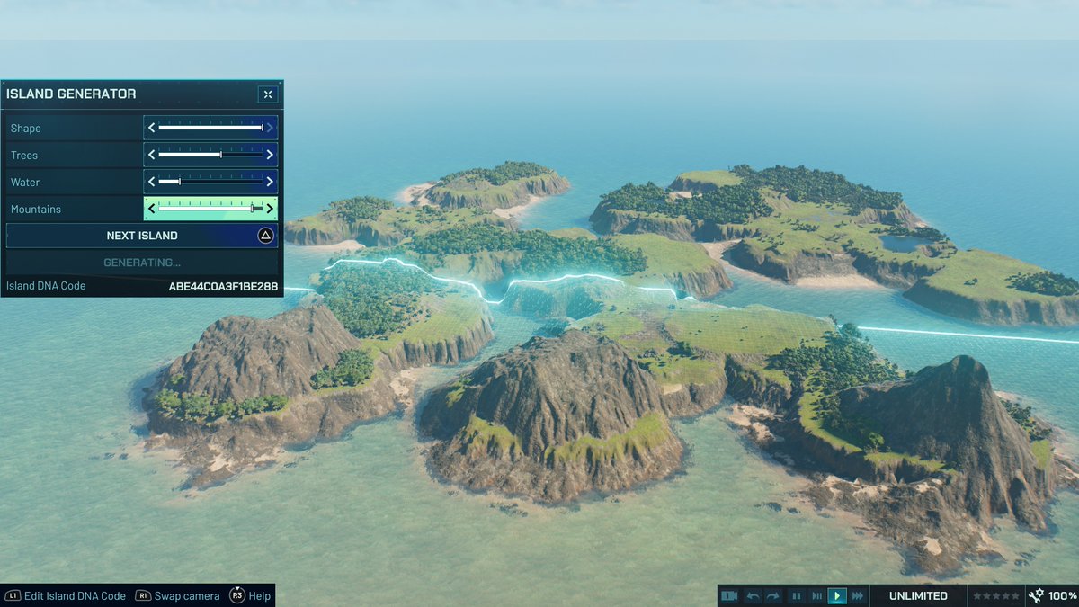 Endless opportunities await with the brand new island generator! Coming to Jurassic World Evolution 3 at launch! Learn more:
